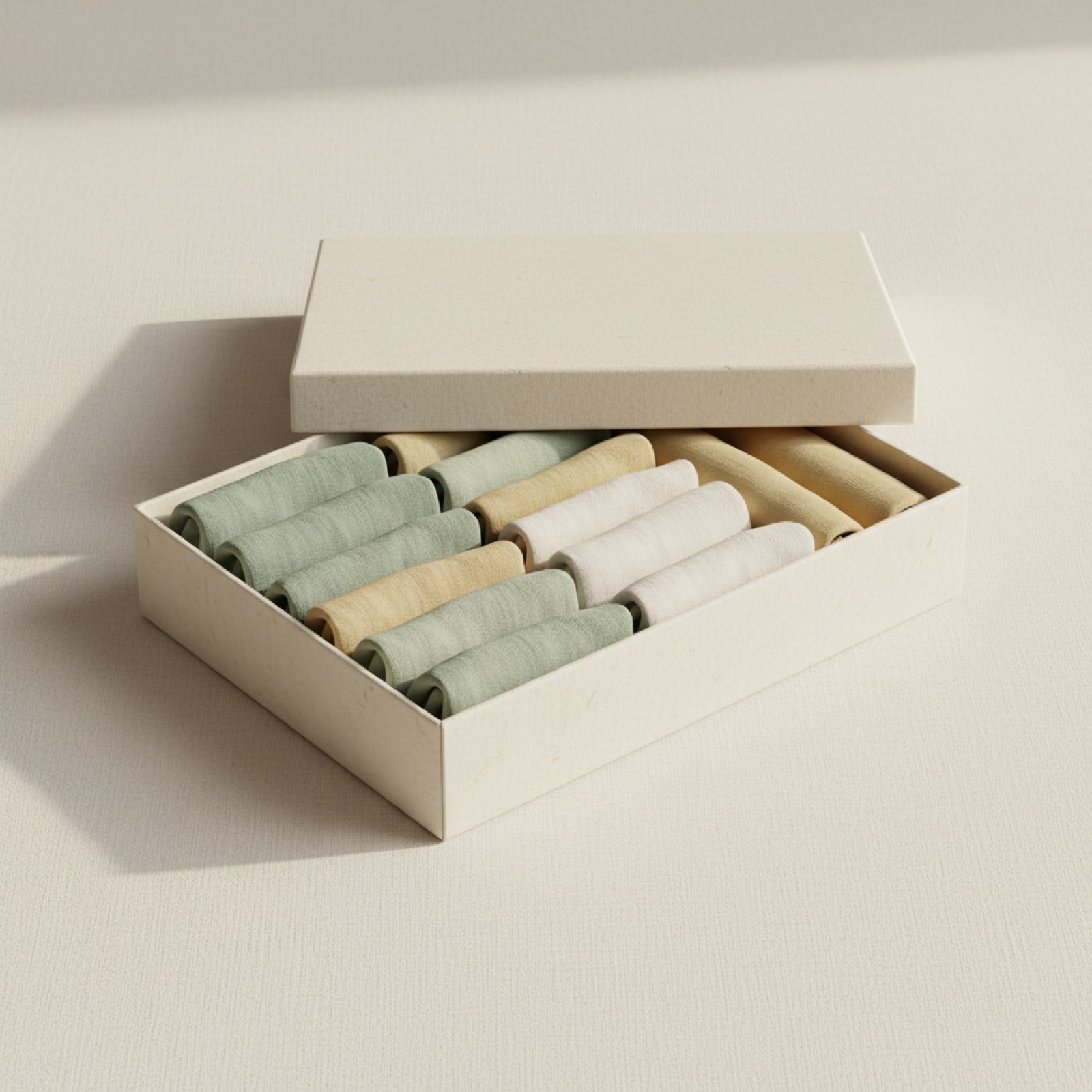 Coffret d'échantillons de tissus